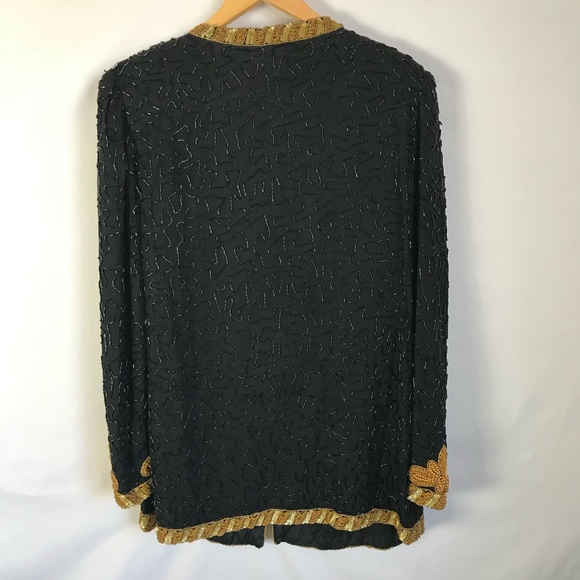 Laurence Kazar Vintage Beaded Jacket - Picture 4 of 4